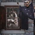 thumbnail image 2 of Halloween Ventana Decoración Horror Pelo Mujer Horror Ventana Fondo Halloween Ventana Cartel Decoración, 2 of 5