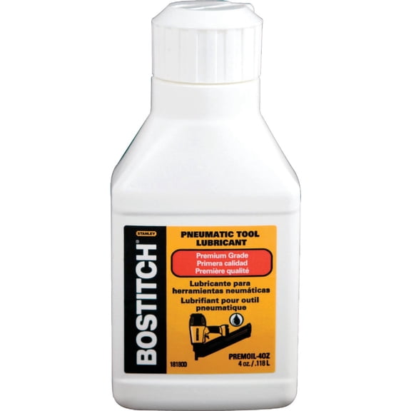 BOSTITCH PREMOIL-4OZ Premium Pneumatic Tool Oil