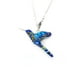 thumbnail image 4 of Juego Zvezda Colibrí color Azul plata .925 Zvezda ZJU-FIG-COL-C, 4 of 7