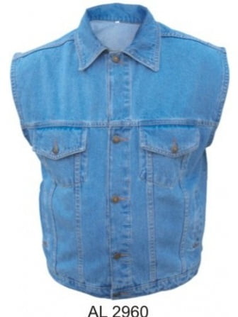 5xl denim vest