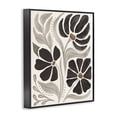 thumbnail image 3 of Stupell Industries Bohemian Boho Curved Petals Black Framed Giclee Art, 11 x 14, by Veronique Charron, 3 of 8