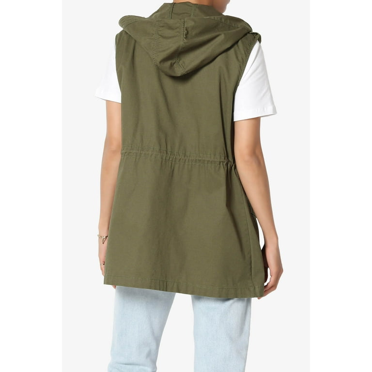 Gray button closure short trench coat 5373 Gray button closure short trench coat 5373