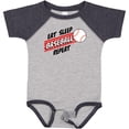 thumbnail image 3 of Inktastic Eat, Sleep, Baseball, Repeat Boys or Girls Baby Bodysuit, 3 of 5