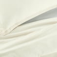 thumbnail image 5 of Serta Simply Clean 3-Piece Solid Duvet Set, Off-White, Full/Queen, 5 of 10