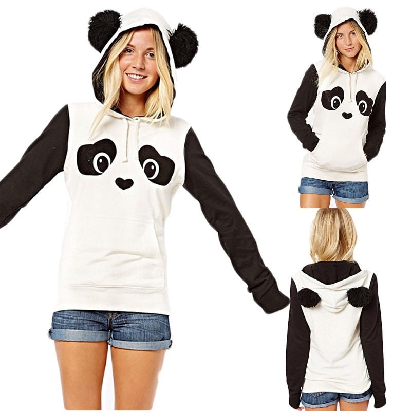 panda hoodie women's