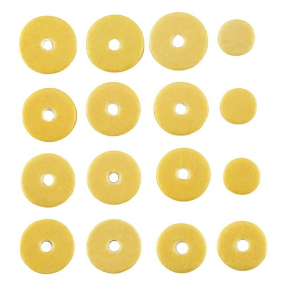 16 pcs Flute Leather Pads Replacement Exquisite Wind Instrument