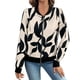 thumbnail image 2 of Chaquetas y abrigos casuales sin capucha de manga larga para mujer, chaqueta con cremallera, chaqueta holgada, abrigo para mujer, 2 of 6