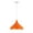 Orange, variant on Colorful glossy metal pendant lamp for kitchen island, simple minimalism ceiling light fixture for dining table, single retro pendant lighting, Nordic rustic hanging lamp chandelier