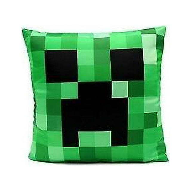 Oreiller en Coton Minecraft Creeper