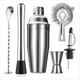 thumbnail image 1 of Juego de Coctelera, Colador, Mortero, Medidor, Cuchara Mezcladora, Vertedor, Kit de Barman, Juego de Barra de Acero Inoxidable., 1 of 5