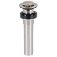 thumbnail image 1 of Contra P/lavabo Foset Sistema Push Satín 1-1/4 CE-206SN, 1 of 3