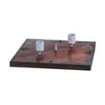 thumbnail image 6 of Meyda Tiffany 144035 Stillwater 2 Light 15" Tall Pier Mount Post Light - Copper, 6 of 6