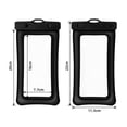 thumbnail image 5 of Lierteer Waterproof Phone Pouch:Drop-proof, Floating,Multiple Colors,Easy to Use! Black, 5 of 8