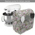 thumbnail image 2 of Magnolia Stand Mixer Cover, Exotic Floral Tree Burst into Magnolias Watercolor Style Pattern, Kitchen Appliance Organizer Bag Cover with Pockets, 5 Quarts, Grey Pale Pink and Brown, by Ambesonne, 2 of 4