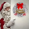 thumbnail image 4 of Tyidzon Christmas Wreath for Front Door Artificial Wreath Christmas Decorations for Fireplaces Stairs Door Window Holiday Festival Wedding Christmas Decorations, 4 of 6