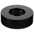 thumbnail image 3 of FENGGUIQU Adaptador Metálico Negro Para Discos Vinilo De 7 Pulgadas Compatible Con Tocadiscos Y Fonógrafo, 3 of 5
