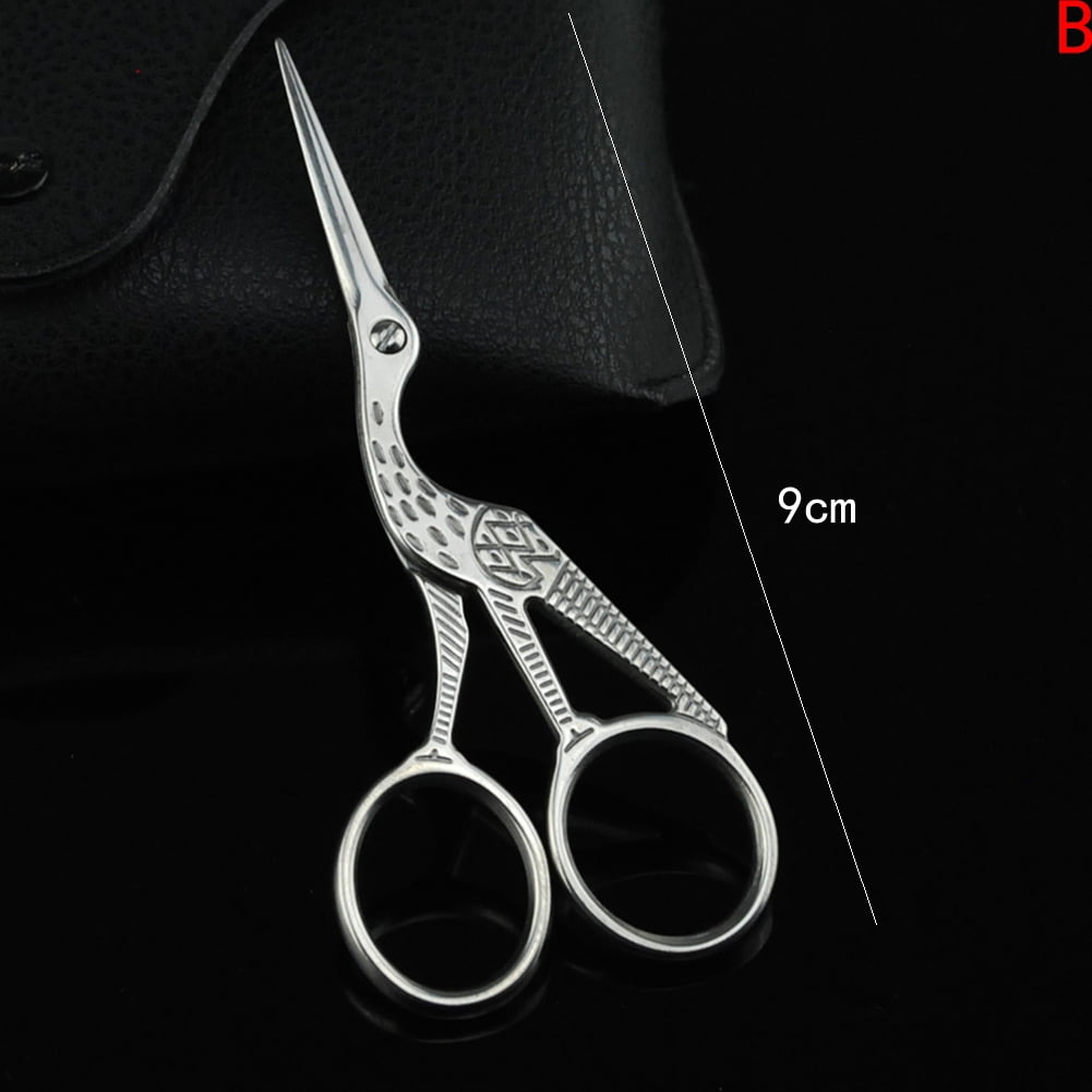 Creative Antique Crane Tailor Scissor Cross Stitch European Retro Classic Craft Sewing Tool Diy Handycraft Scissor LAW2025