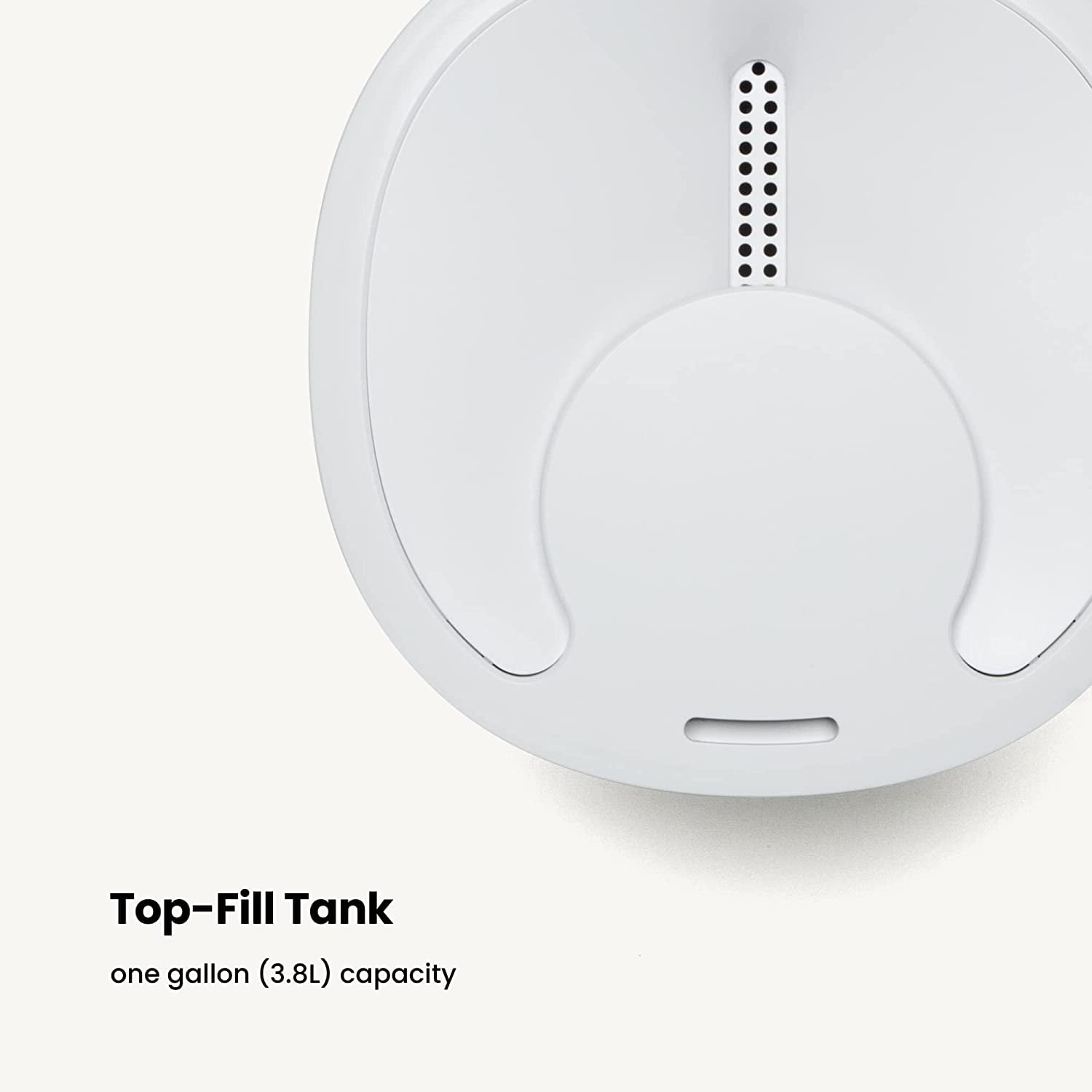 Connected Smart Humidifier — 1 Gallon (3.8L) Tank Size, Cool Mist Humidifier with Hygrometer and Nightlight, and Whisper Quiet for Baby Bedroom, Nursery, iOS and Android Compatible