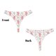 thumbnail image 3 of Fotbe Hello Rabbit Tanga Sin Costuras para Mujer con Estampado – Panties Invisibles, Transpirables y Cómodos para Uso Diario-4X-Large, 3 of 6