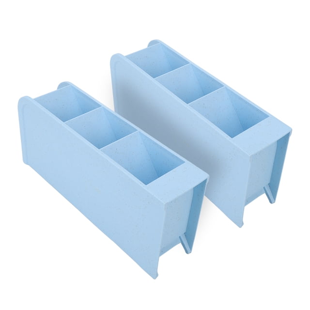 Caja de Almacenamiento BuyWeekMX 2 Uds Soporte para Brochas de Maquillaje
