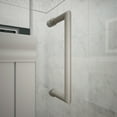 thumbnail image 6 of DreamLine Mirage-X 55 - 59 inch W x 71 inch H Frameless Sliding Shower Door in Brushed Nickel; Left Wall Installation, 6 of 10