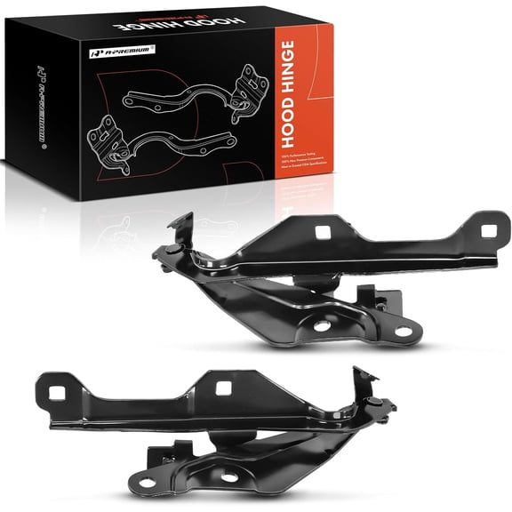A-Premium Front Driver and Passenger Hood Hinges Compatible with Ford Mustang 2018 2019 2020 2021 2022 2023, Front Left and Right Side, 2-PC Set, Replace# JR3Z16797A, JR3Z16796A