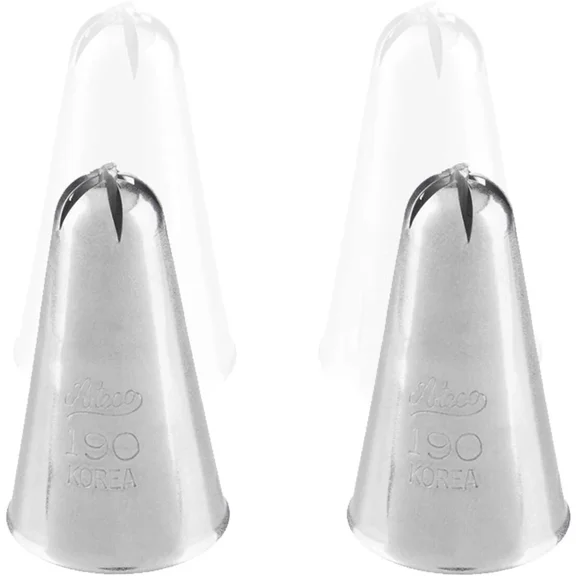 Ateco 190 Drop Flower Piping Tip With Bar, Bakeware (2 Pc)