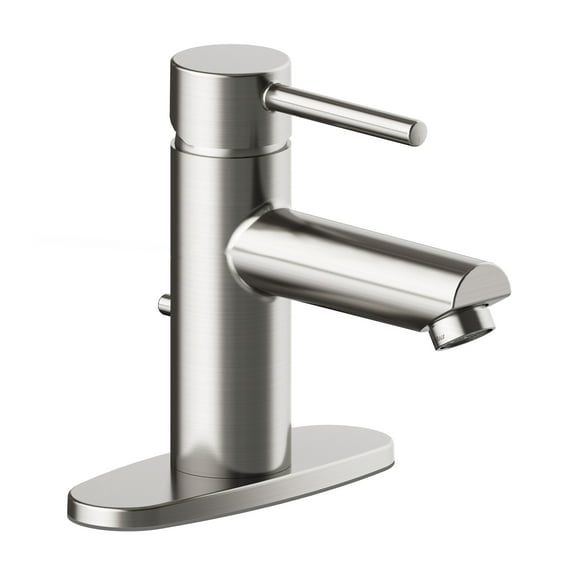 Design House 593905 Eastport II Single Handle Bathroom Faucet  Satin Nickel