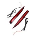 thumbnail image 2 of 2pcs Tail Brake Signal Light Rear Bumper Reflectors Fog Lamp Replacement for Corolla 2019‑2020, 2 of 14