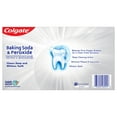 thumbnail image 3 of Colgate Baking Soda and Peroxide Whitening Toothpaste, Brisk Mint, 6 oz, 3 Pack, 3 of 7