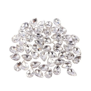Sparkling Crystal Glass Stone Buttons Roud Shaped Sew on Rhinestone Buttons  Steel Bottom Flatback Sewing Stones for Handicrafts Clothing Wedding Dress  Accessories Crystal Rhinestones Holes Stunning Gems Faceted Jewelry for DIY  Crafts