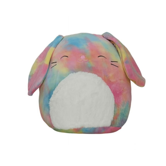 Squishmallows Official Kellytoy Plush 12 Inch Squishy Stuffed Toy Animal (Candy the Tie Dye Bunny)