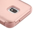 thumbnail image 4 of TUFF Series Heavy Duty [Military Grade Certified MIL-STD 810G-516.6 Drop Tested] Protection Case Cover and Atom Cloth for Samsung Galaxy Express Prime 3 J337A (2018) - Rose Gold, 4 of 7