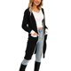 thumbnail image 3 of Txlixc Cardigan femenino, contraste de color de manga larga Midi knitwear Txlixc moda, 3 of 6