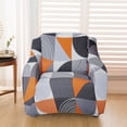 thumbnail image 2 of CJC Stretch Sofa Slipcover Printed Couch Cover Fitted Furniture Protector Universal  Non Slip Sofa Covers with 1 Pillowcase for 1/2/3/4 Seaters, 2 of 7