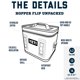 thumbnail image 2 of Nevera portátil YETI Hopper Flip 12 Sandstone Pink, 2 of 9