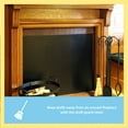 thumbnail image 3 of Minuteman International Wrought Iron Draft Guard Cover - 47" x 34" Fireplace Screen, 3 of 5