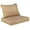 Coffee, variant on Outdoor Deep Seating Cushion Set 24x24x4inch Waterproof Fade-Resistant Deep Seat and Backrest Chair Cushions for Garden Courtyard Furniture