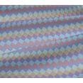 thumbnail image 4 of oneOone Cotton Jersey Medium Purple Fabric Argyle Check Sewing Fabric By The Yard Printed Diy Clothing Sewing Supplies 58 Inch Wide, 4 of 4