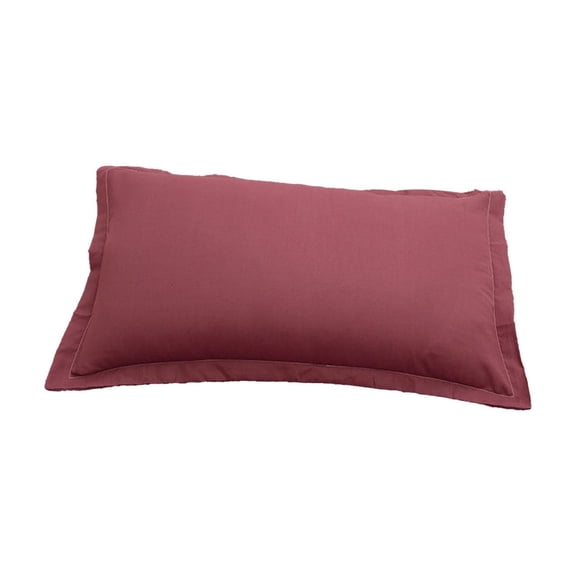 Solid Color Pillowcase Comfortable Sleep Pillowcase, Breathable Soft Fabric Moisture Wicking Pillowcase, Durable Anti Fade Easy Clean Pillowcase, Skin Friendly Bedding Pillowcase