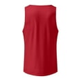 thumbnail image 5 of KDFJPTH Men's Tank Tops Sleeveless Athletic Shirt Summer Beach Muscle Slim Tank Top, 5 of 5