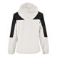 thumbnail image 3 of Gabardina para mujer y hombre Chaqueta cortavientos para mujer, color sólido, ligero, resistente al viento, elegante abrigo con capucha (Blanco, M), 3 of 3