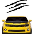 thumbnail image 2 of 2 pieces Reflective Sticker Scratch Marks Headlight Sticker Waterproof Anti-scratch Car Sticker Monster Scratch Sticker Car Headlight Sticker Self-adh, 2 of 4