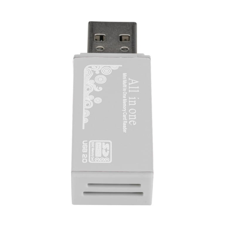 Acuvar USB 2.0 Compact Ultra High Speed Card Reader and Writer for Computers  and All USB Enabled Devices Plug and Play OSX Windows Chrome Compatible  Supports SD/SDHC/SCXC/MMC/MMC Micro, etc. 
