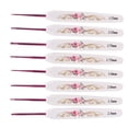 thumbnail image 4 of Knitting  Set, Ergonomic Design Red Flower Pattern Aluminum Material Hand Polished Crochet Hooks  For Weaving For Gift, 4 of 8