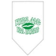 thumbnail image 3 of Pet and Dog Bandana Screen Printed, "Kiss Me I'm Irish", 3 of 10