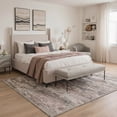 thumbnail image 4 of DEORAB 2x7 Area Rugs for Living Room, Low Pile Soft Machine Washable Rugs, Non Slip Rug for Bedroom, Lightweight Indoor Runner with Print Pattern for Hallway, Entryway, Kitchen, 4 of 6
