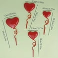 thumbnail image 3 of Tarjetas de felicitación plegables para el día de San Valentín a voluntad Tarjeta de pastel de globo con forma de corazón confesando el amor de los amantes de Qixi, 3 of 4