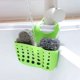 thumbnail image 2 of Bolsa de drenaje de esponja de cocina ajustable, cesta, herramienta de almacenamiento para baño, soporte colgante para fregadero (verde), 2 of 2
