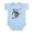 Sky Blue, variant on CafePress - SNOWBOARDING! Baby Light Bodysuit - Baby Light Bodysuit, Size Newborn - 24 Months